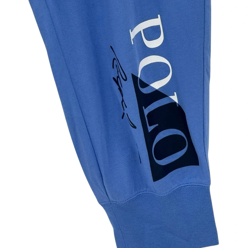Polo Ralph Lauren Men's 3XLT Tall Lightweight Pajama Sleep Jogger Pants Blue NWT
